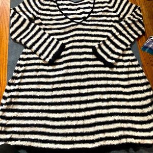 Free People A-line nautical sweater dress. Never worn brand new! XS